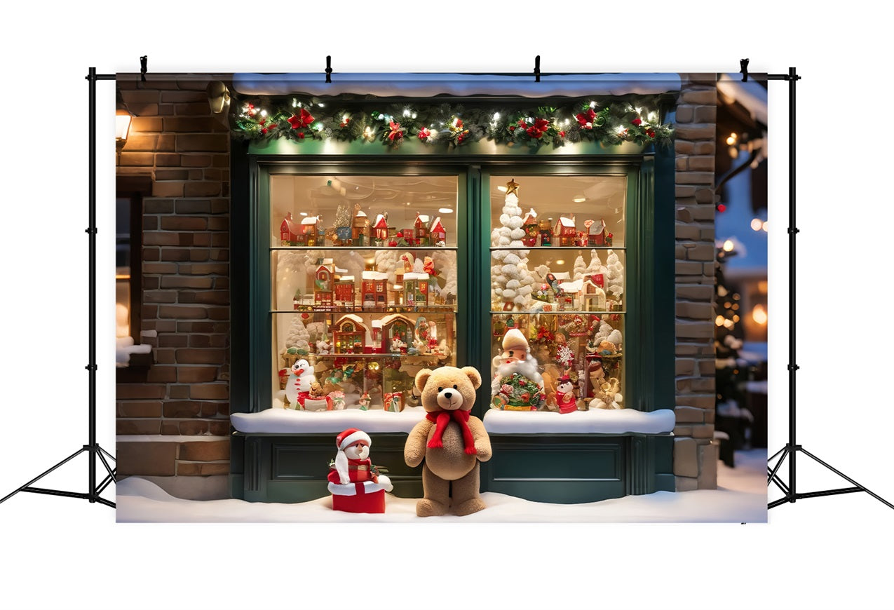 Foto-Hintergrund für Weihnachten Fenster Display Feiern Hintergrund BRP10-159