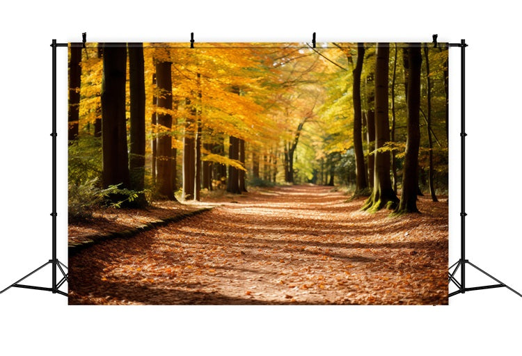 Herbst Hintergrund Herbst Wald Park Weg Scenic Hintergrund BRP10-235