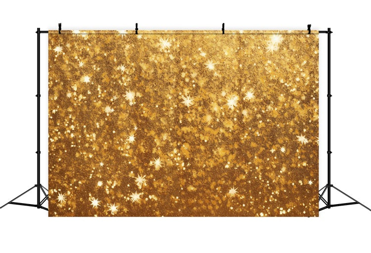 Weihnachten Fotohintergrund Gold Glitter Glow Bokeh Backdrop BRP11-137