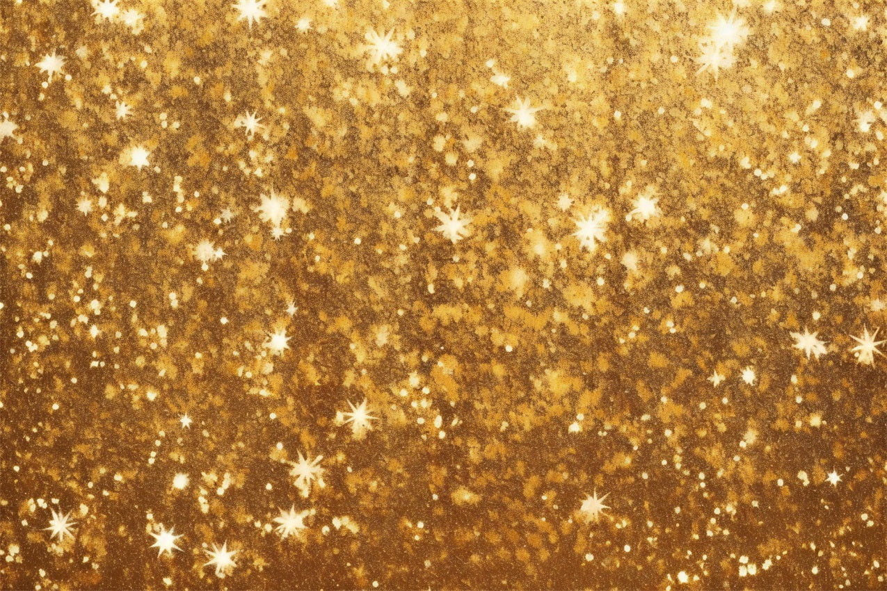 Weihnachten Fotohintergrund Gold Glitter Glow Bokeh Backdrop BRP11-137