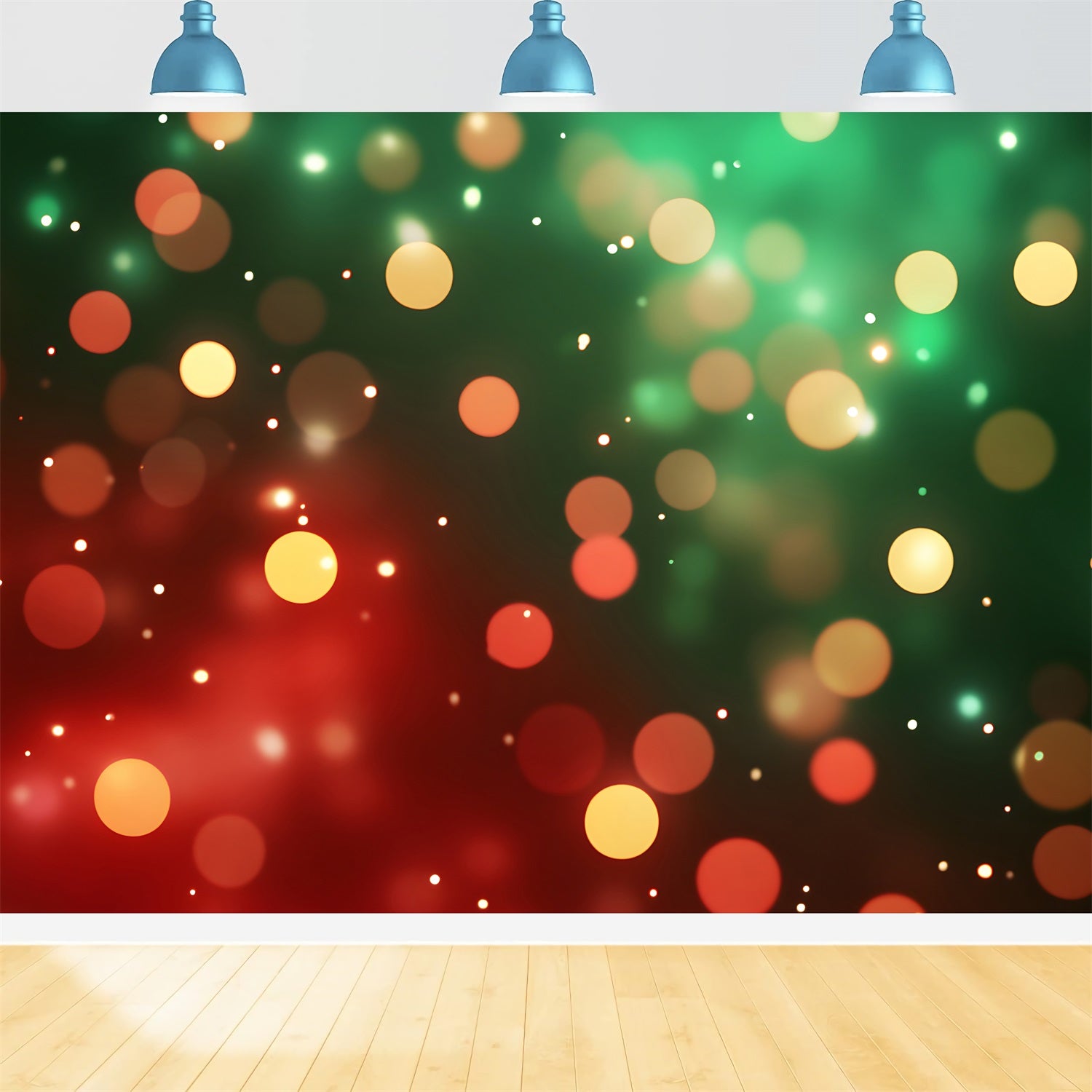 Weihnachten Fotografie Backdrops Bokeh Light Holiday Backdrop BRP11-139