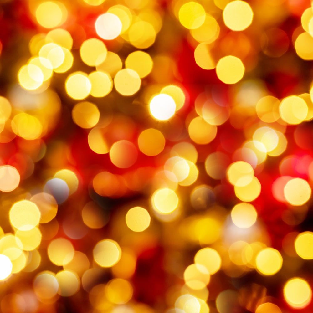 Weihnachten Fotohintergrund Golden Rot Glitter Bokeh Hintergrund BRP11-145