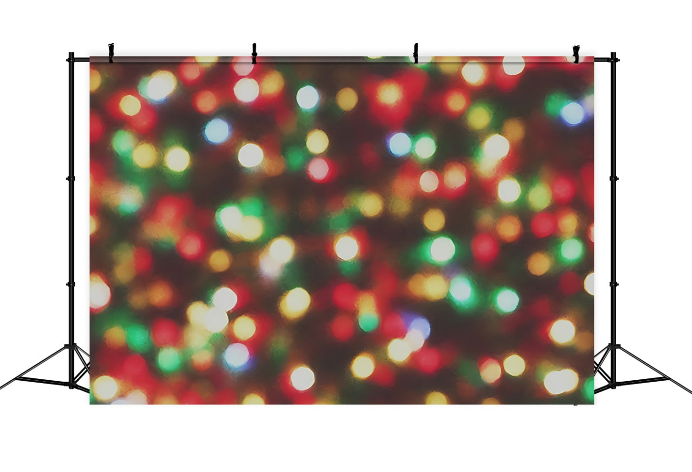 Stoff Weihnachten Backdrops Grün Rot Bokeh Lichter Backdrop BRP11-149