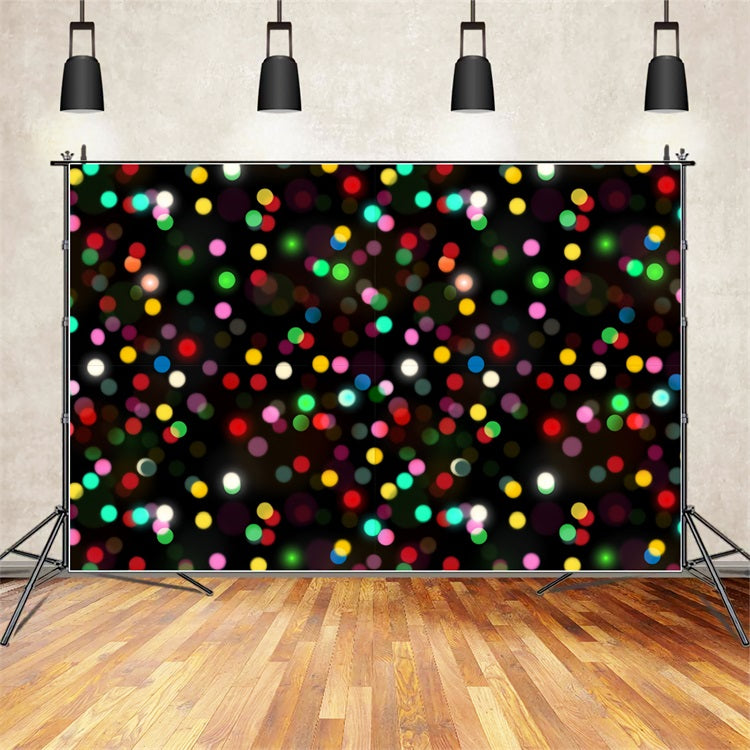 Weihnachtsszene Backdrop Bunte Bokeh Fotografie Hintergrund BRP11-150