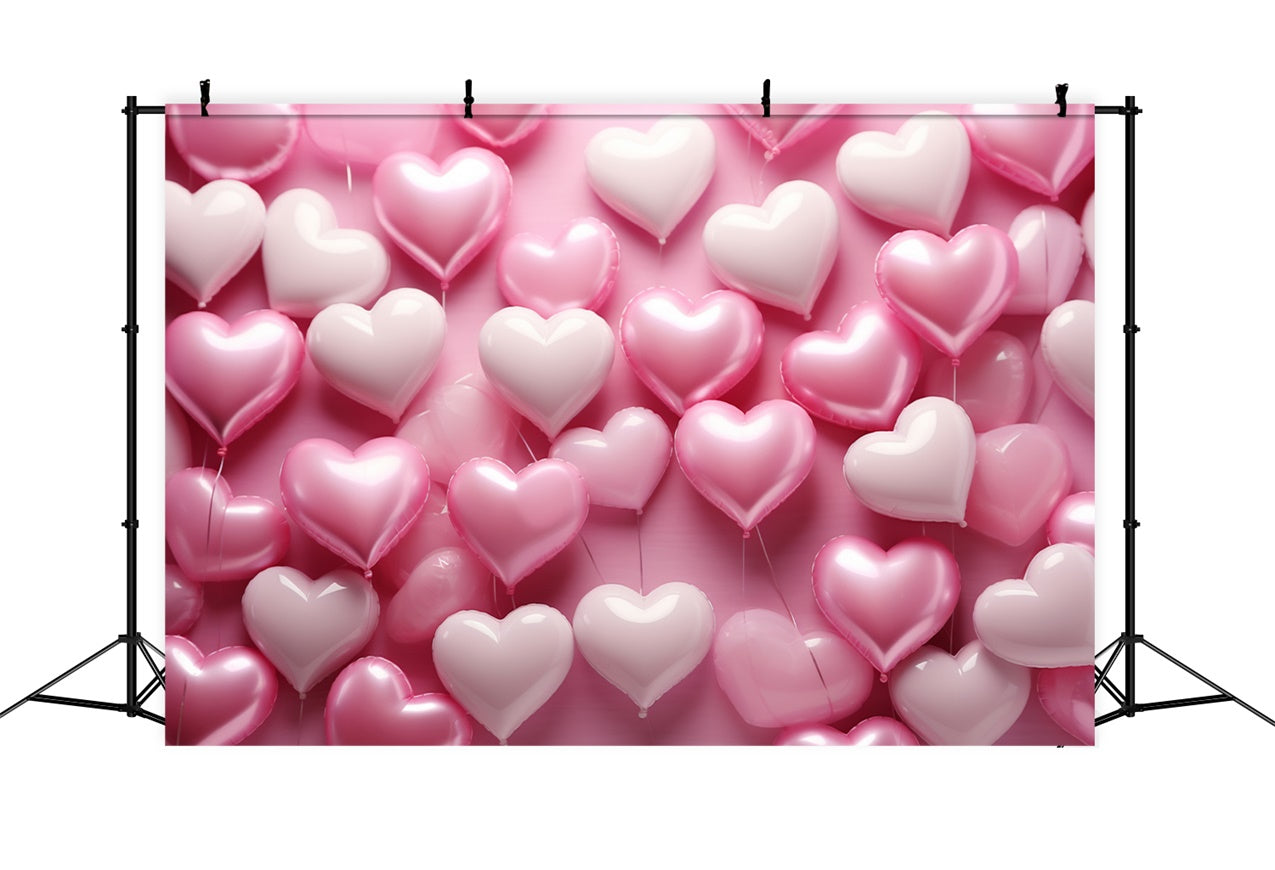 Backdrop Valentinstag Herz Ballon Arrangement Backdrop BRP11-299