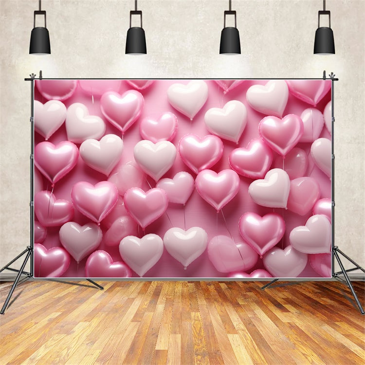 Backdrop Valentinstag Herz Ballon Arrangement Backdrop BRP11-299