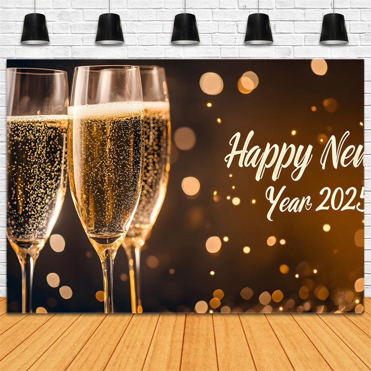 Backdrops für Silvester 2025 Champagner Toast Backdrop BRP12-103