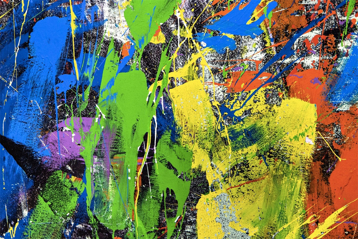 Graffiti Fotokulissen Bunte Splash Art Backdrop BRP12-112