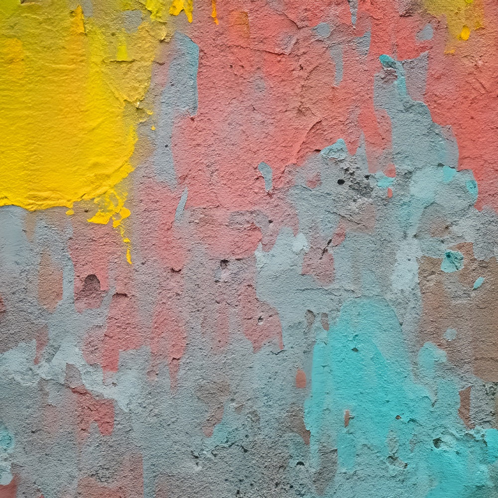 Graffiti Backdrop Patchy Color Wand Fotografie Hintergrund BRP12-145