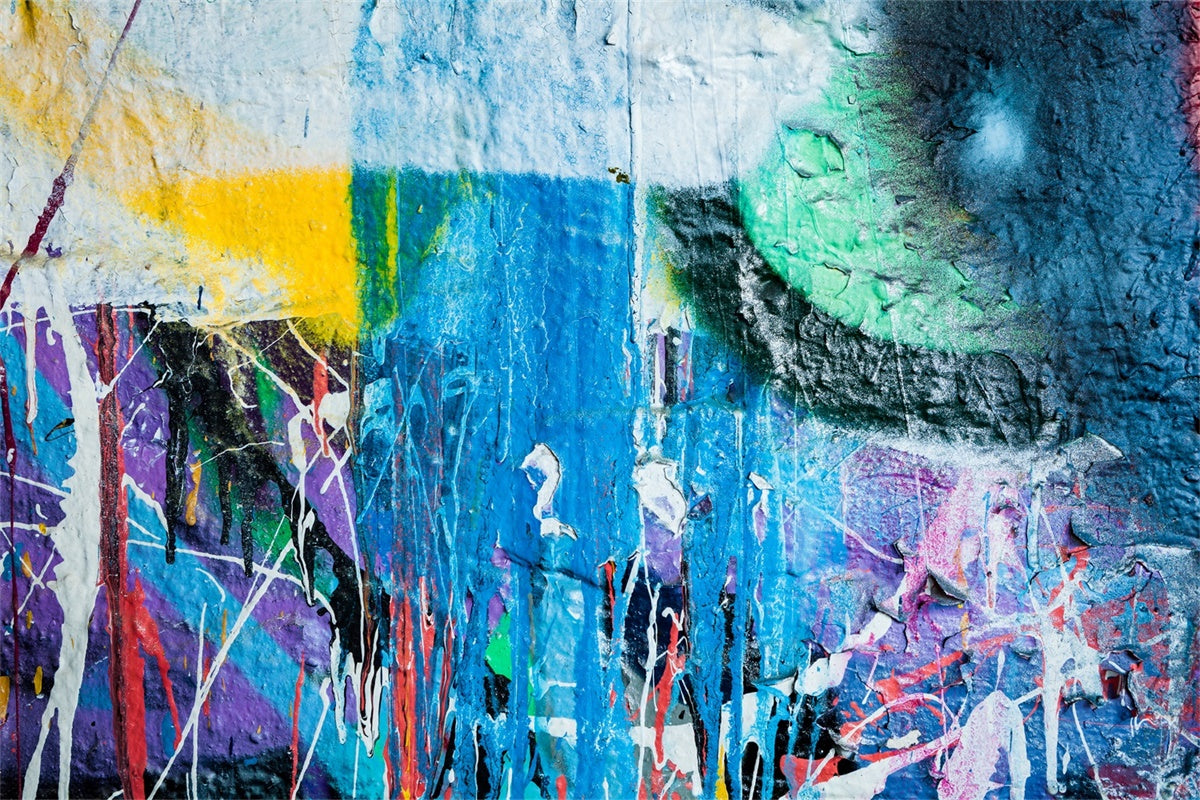 Graffiti Backdrops Farbig gemischt Abstrakt Fotografie Hintergrund BRP12-152