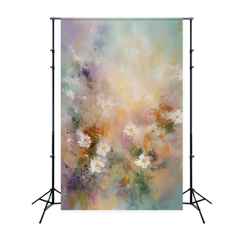 Mutterschaft Backdrop Art Decor Pastell Blume Wand Hintergrund BRP12-28