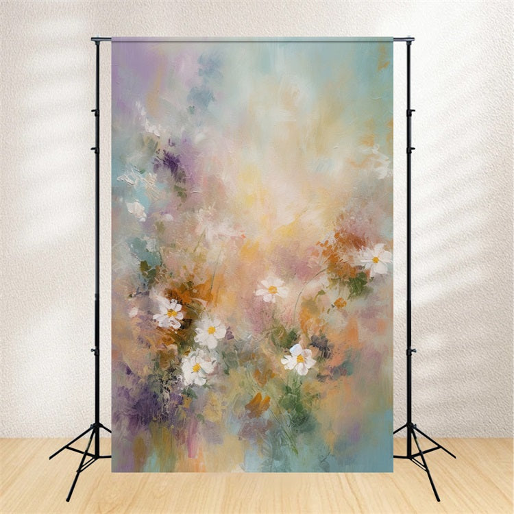 Mutterschaft Backdrop Art Decor Pastell Blume Wand Hintergrund BRP12-28