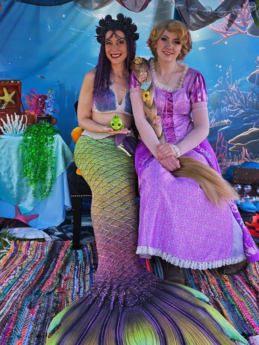 Backdrop Meerjungfrau Schöne Unterwasser Korallenriff Landschaft Backdrop BRP12-59