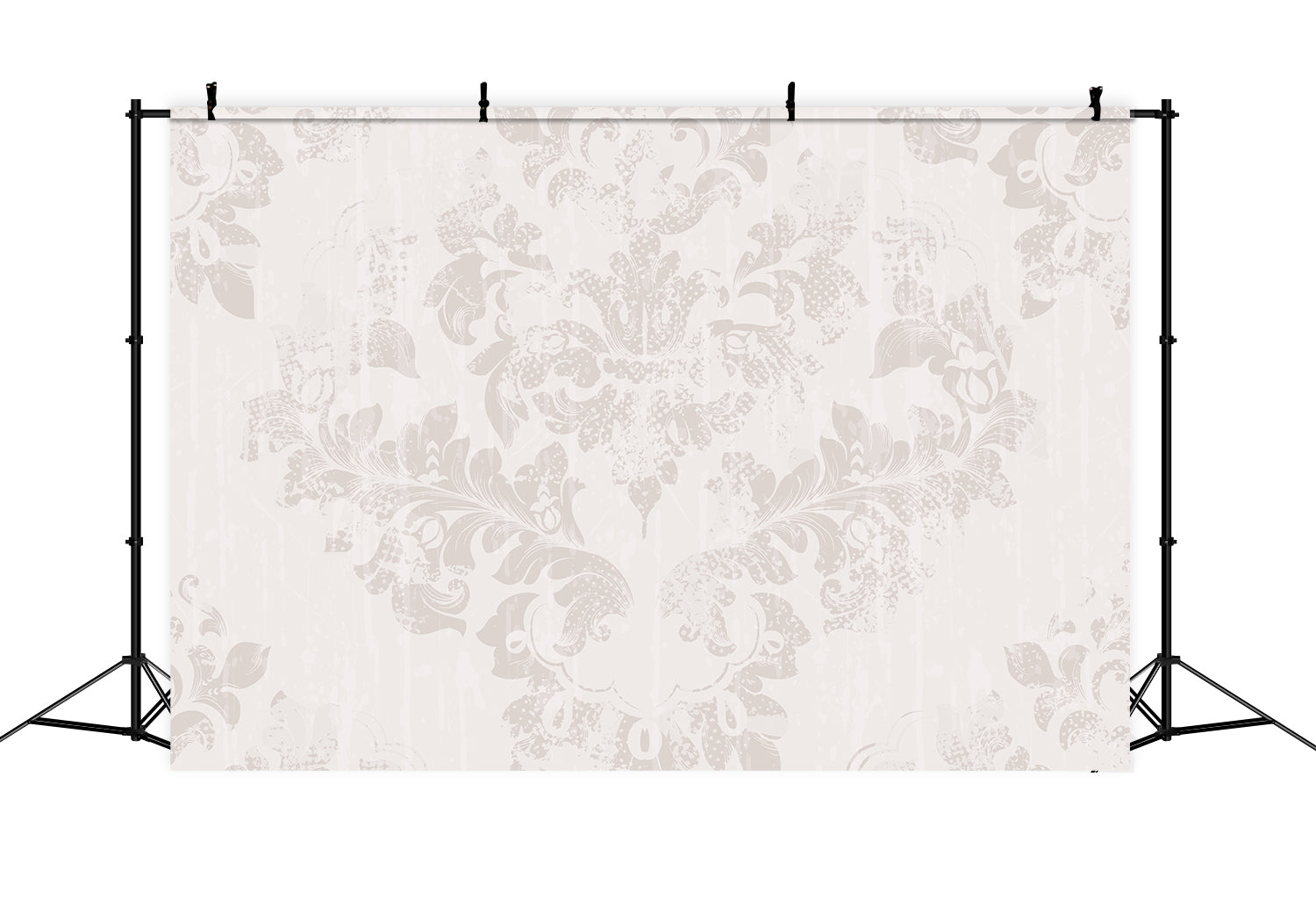 Damast Backdrop Fotografie Abstrakt Beige Verblasst Floral Backdrop BRP12-602