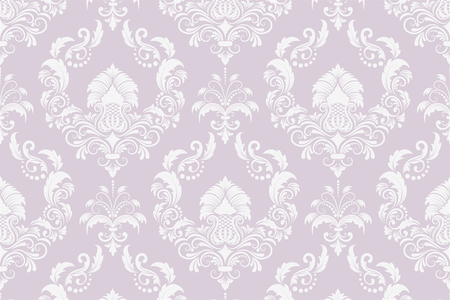 Damast Backdrop Fotografie Weiches Lavendel Blumenmuster Backdrop BRP12-606