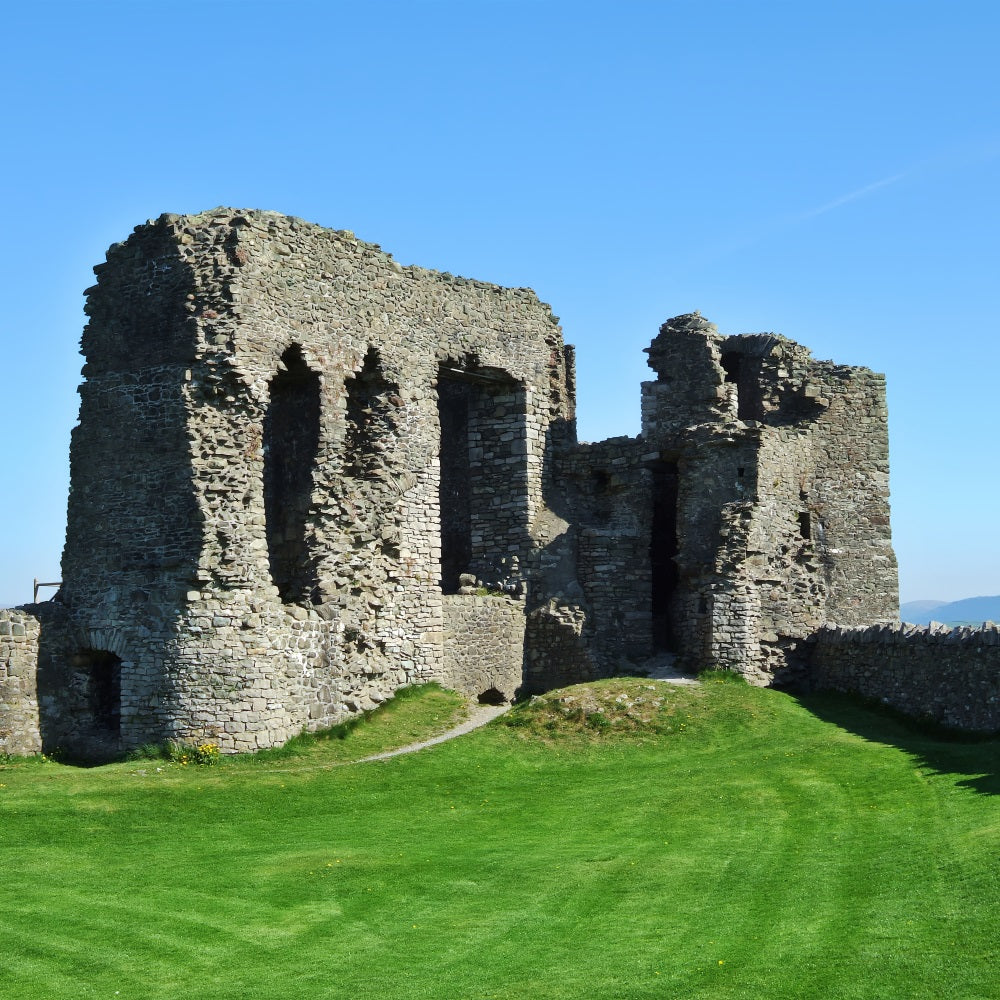 Architektur Hintergrund Ancient Castle Ruinen Himmel Hintergrund BRP12-643