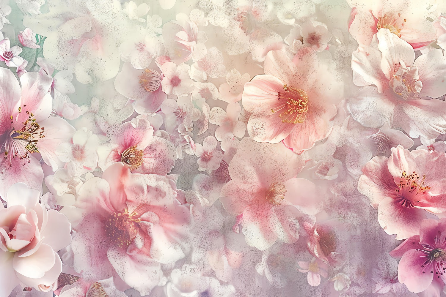 Blume Fotografie Backdrop Blush Petal Flowery Dream Backdrop BRP2-69