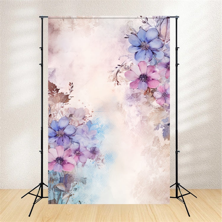 Floral Fotohintergrund Weiches Pastell Floral Fantasy Hintergrund BRP2-70