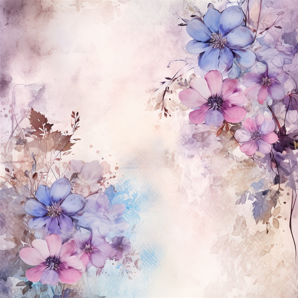 Floral Fotohintergrund Weiches Pastell Floral Fantasy Hintergrund BRP2-70