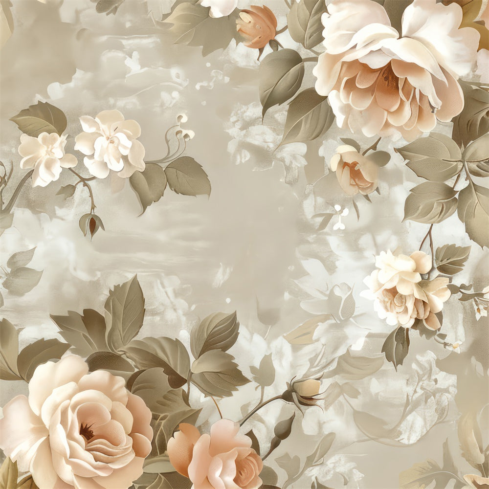 Blumen Fotokulissen Weiche Vintage Rose Romantische Kulisse BRP2-73