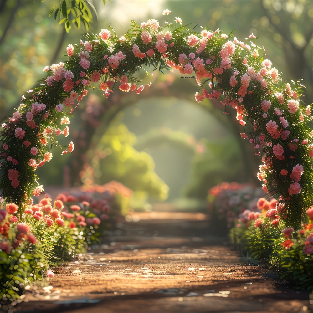 Blume Fotografie Hintergrund Frühling Blüte Floral Path Hintergrund BRP2-86