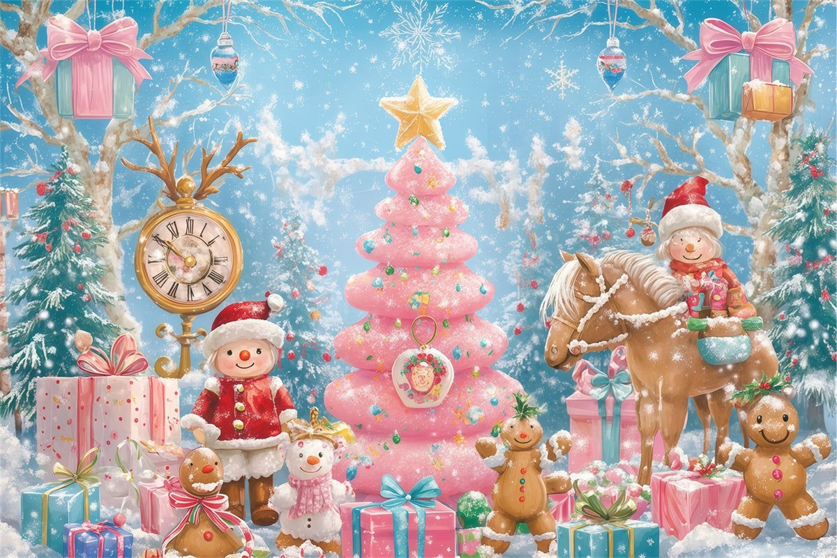 Weihnachten Fotokulisse Lebkuchen Jolly Ride Kulisse BRP57-147