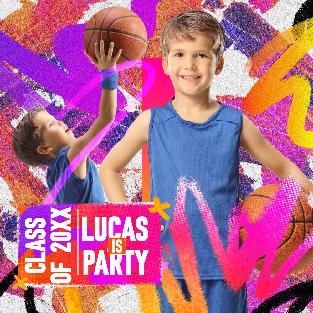 Preschool Graduation Backdrop Pop Sports Personalisierte Party Graduation Backdrop BRP6-189