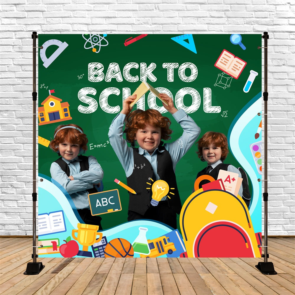 Back To School Backdrops School Zone Fun Personalisierte Backdrop BRP6-40