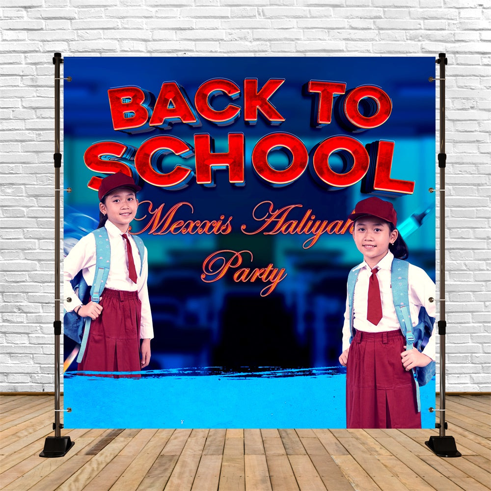Schule Klassenzimmer Backdrop Klassenzimmer Glow Return Custom Backdrop BRP6-45