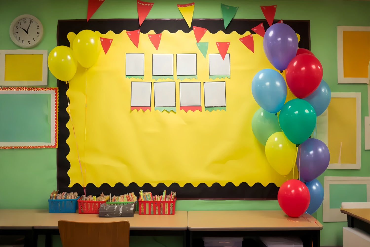 Zurück zu Schule Klassensprecher Fotohintergrund BRP7-189