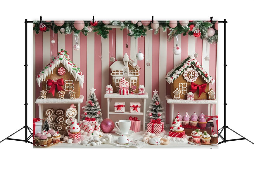 Weihnachtliches rosa Candy Wonderland BRP8-42