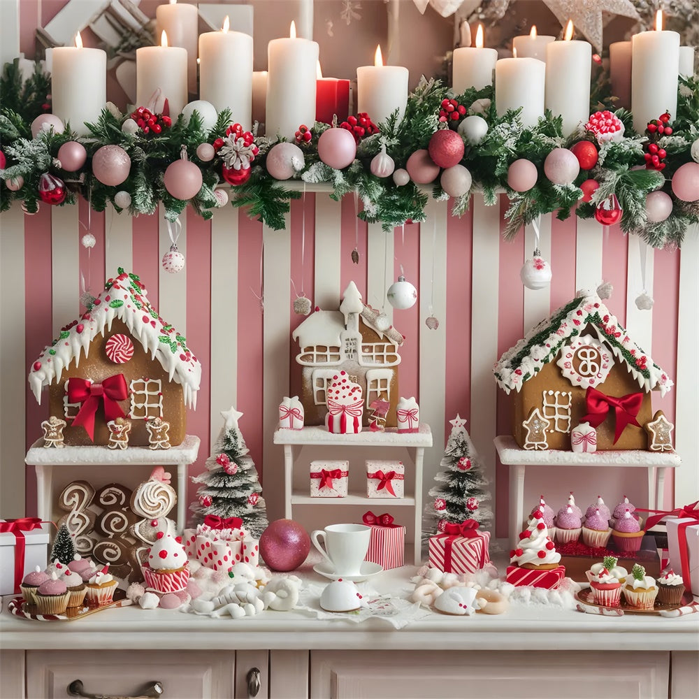 Weihnachtliches rosa Candy Wonderland BRP8-42