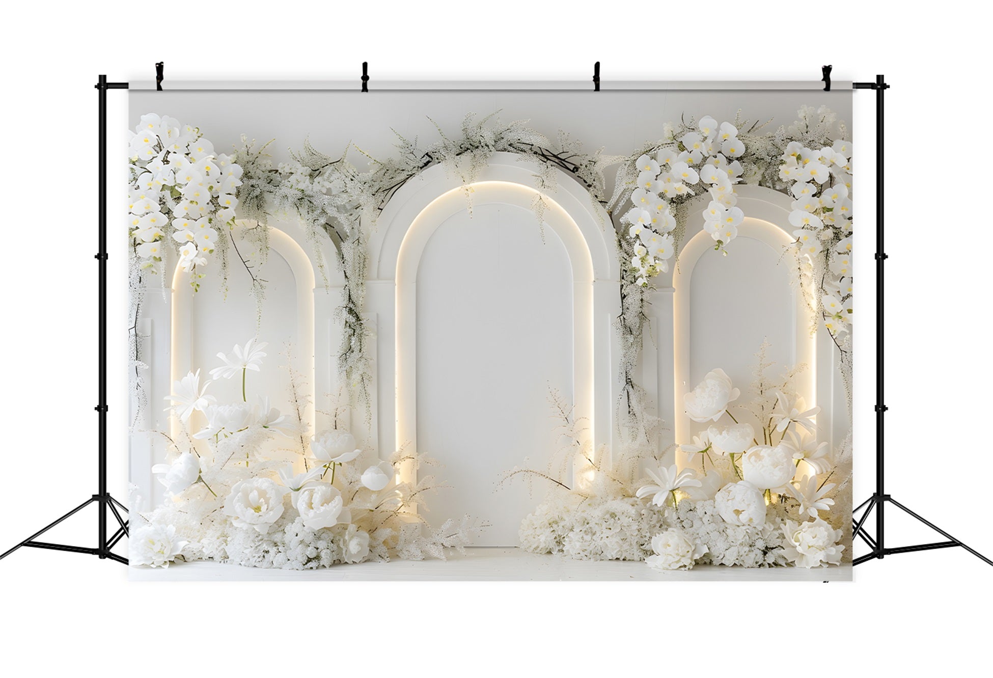 Ideen für Fotokulissen zum Muttertag Weißer Blumenbogen Pfingstrosen Fotokulissen zum Muttertag Von Magali