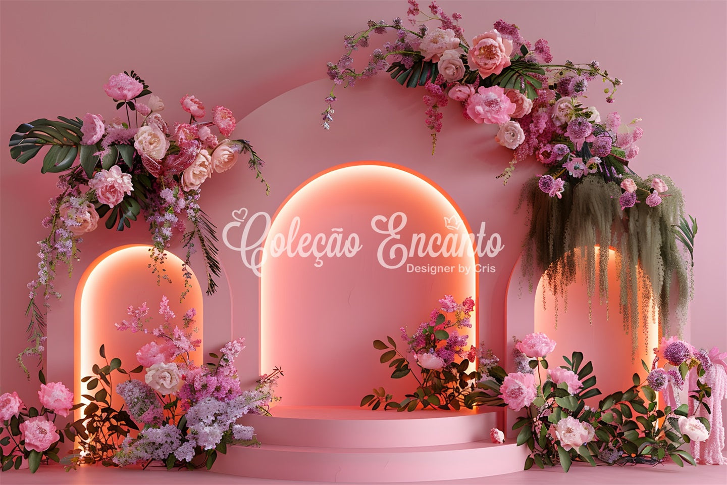 Blumenhintergrund für den Muttertag Üppiger Garten Pfingstrosen-Glückseligkeit Hintergründe für den Muttertag von Magali