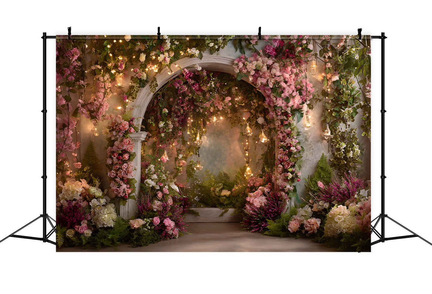 Hintergrund für Muttertagsfotos Feenlicht-Blumengarten Hintergrund zum Muttertag von Magali