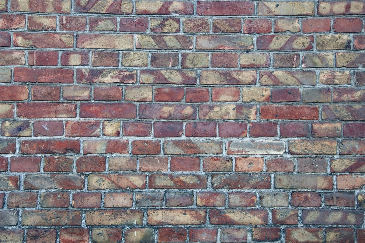 Backstein Backdrop Tuch Rustikale Vintage Backsteinmauer Hintergrund CJJ3-13