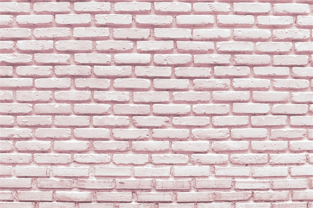 Rosa Backsteinmauer Backdrop Soft Vintage Rosa Backstein Backdrop CJJ3-25