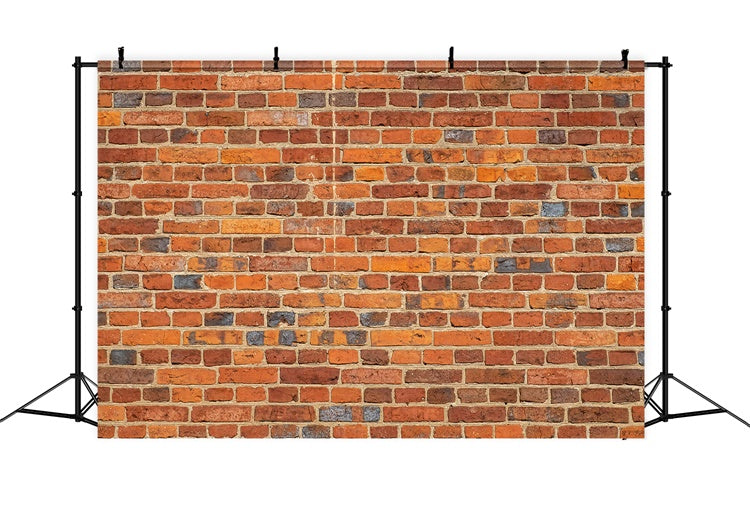 Backstein Backdrop Fotografie Warm Tone Mixed Brick Backdrop CJJ3-31
