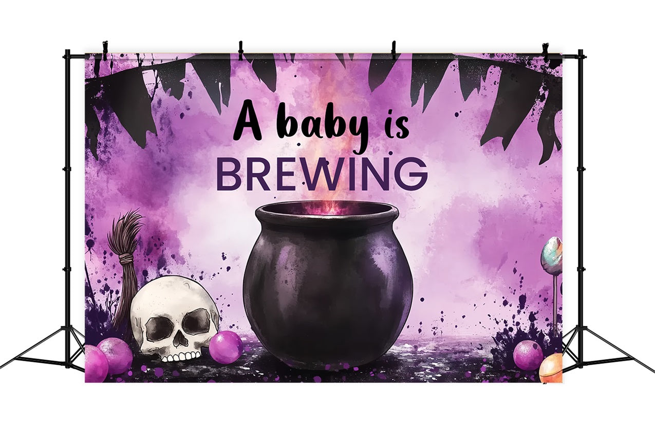 Backdrops für Baby Shower Halloween Magische Brauerei Hintergrund CSH2-118