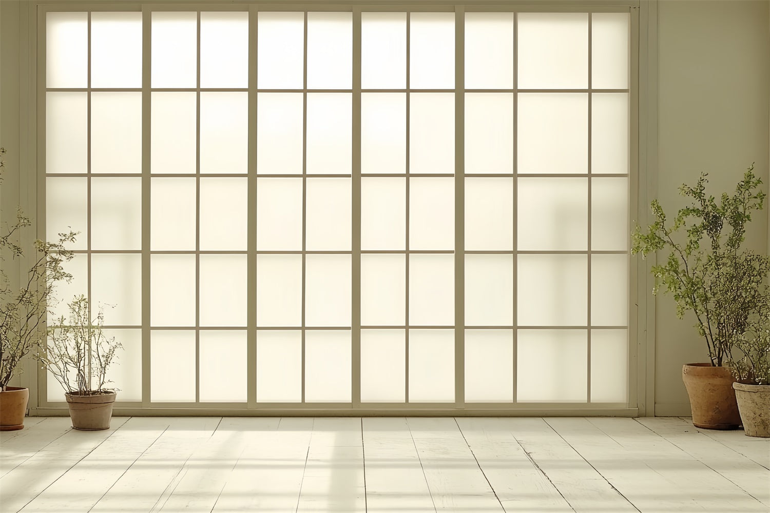 Hintergrund für Porträts Minimal Japanese Grid Wall Backdrop CSH4-181