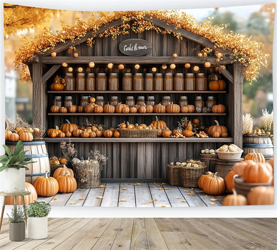 Scheune Backdrops Herbst Ernte Stand Backdrop CSH4-230