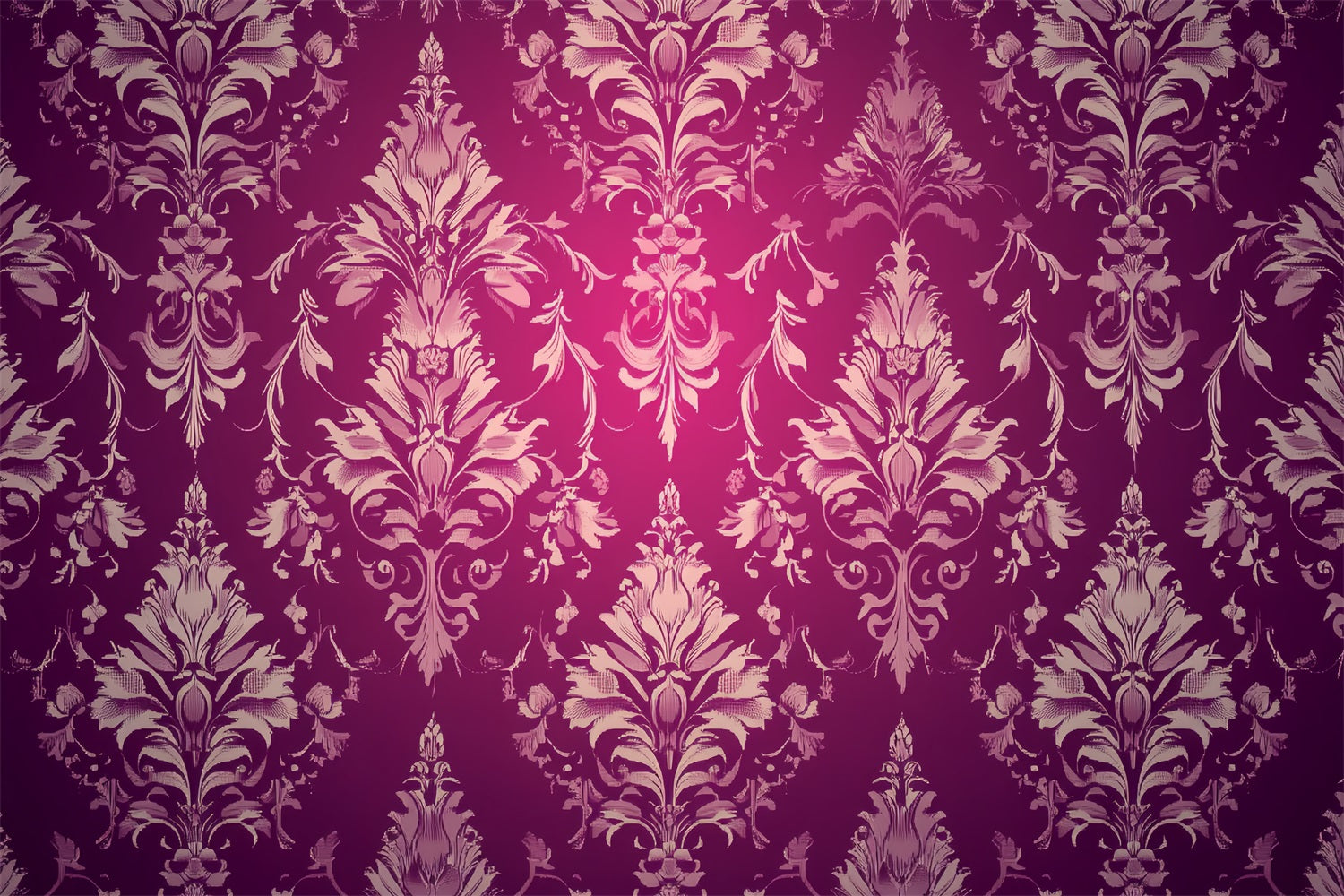 Backdrop Vintage Burgunder Damast Blumenmuster Backdrop CSH4-282