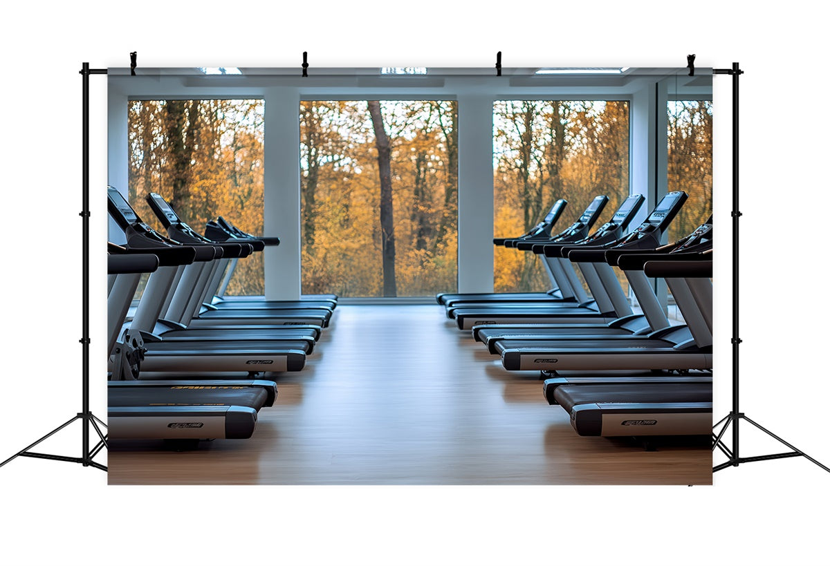Fotografie Sport Backdrops Laufband Gym Raum Backdrop CSH4-379