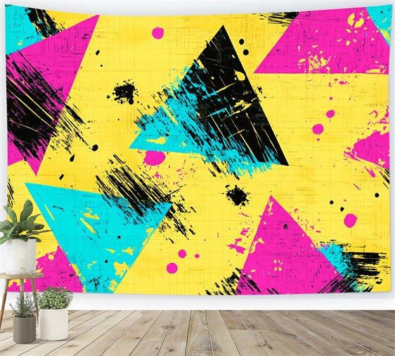 90er Jahre Backdrop Street Style Graffiti Retro Backdrop CSH5-191