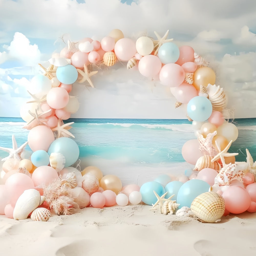 Childrens Backdrops Strand Ballon Fantasy Hintergrund CSH5-260