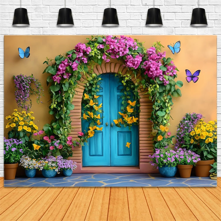 Kinder Backdrops Secret Garden Eingangsbereich Backdrop CSH5-274