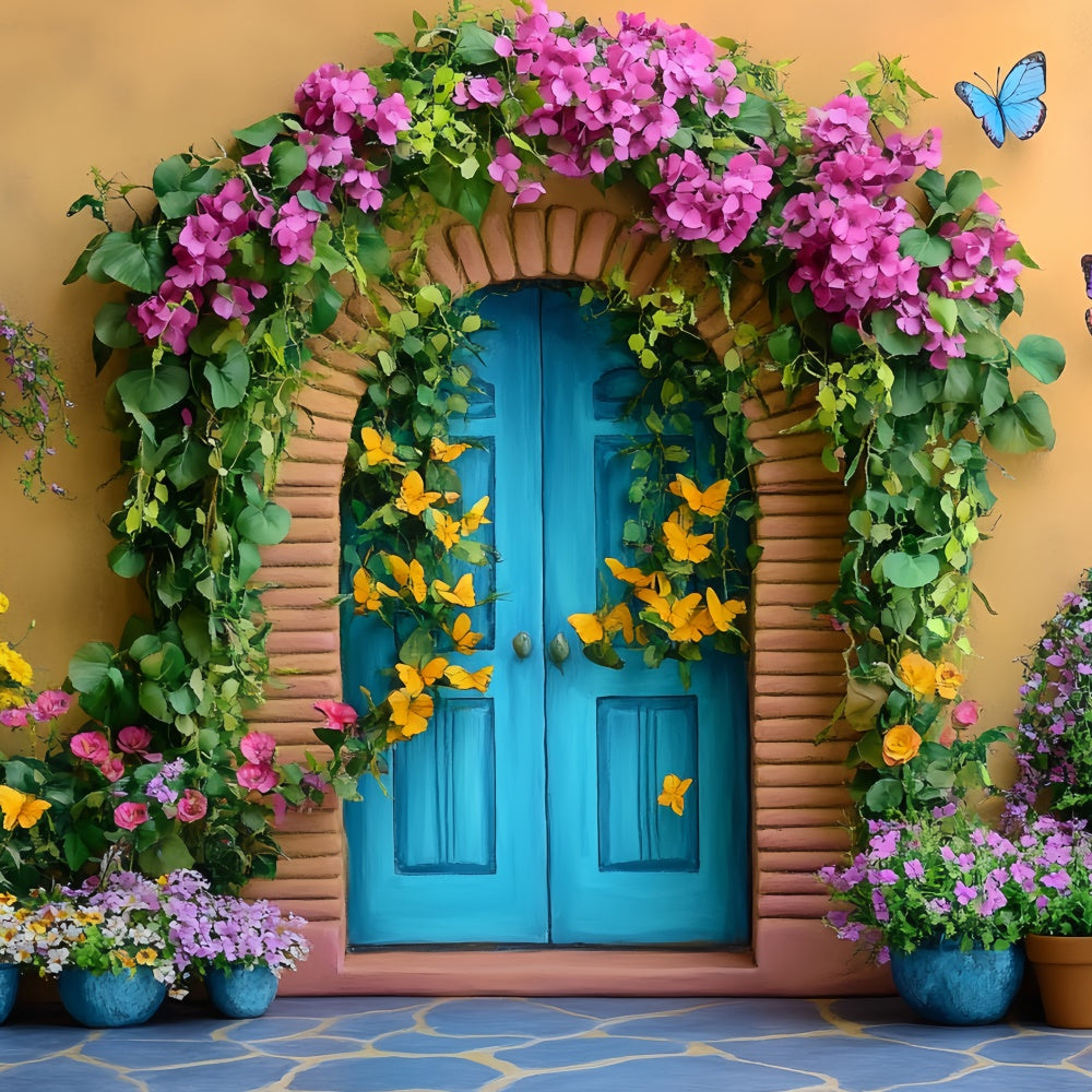 Kinder Backdrops Secret Garden Eingangsbereich Backdrop CSH5-274