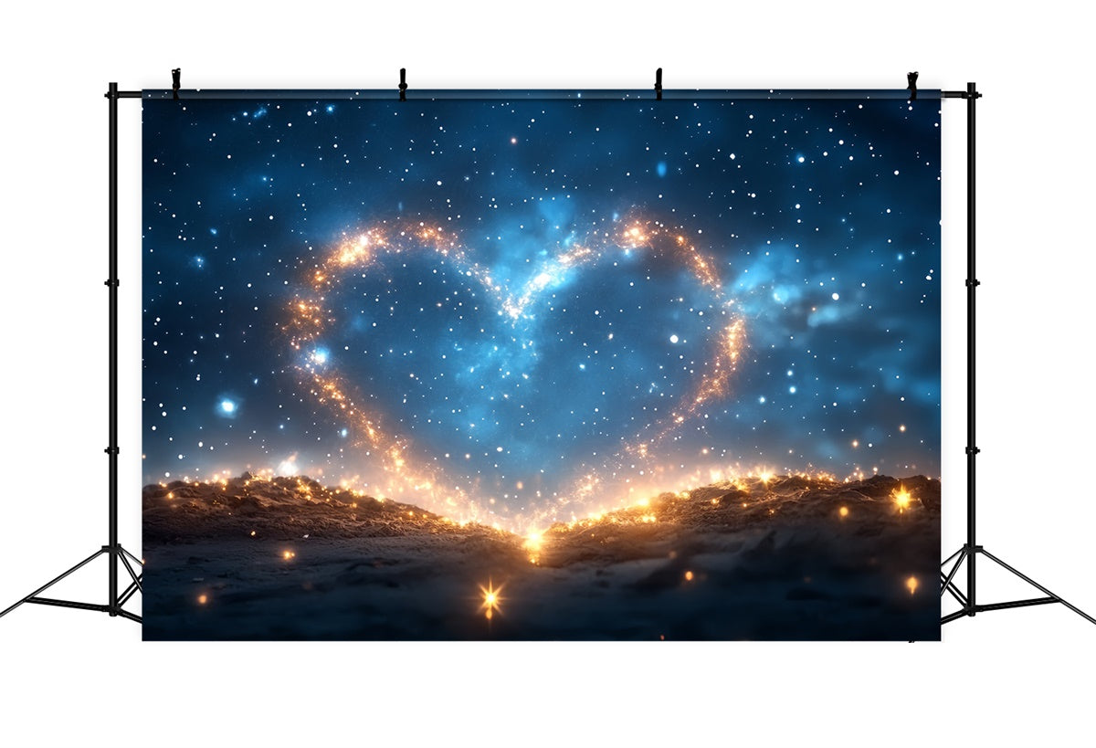 Vatertag Backdrop Ideen Galactic Heart Starry Backdrop CSH5-66