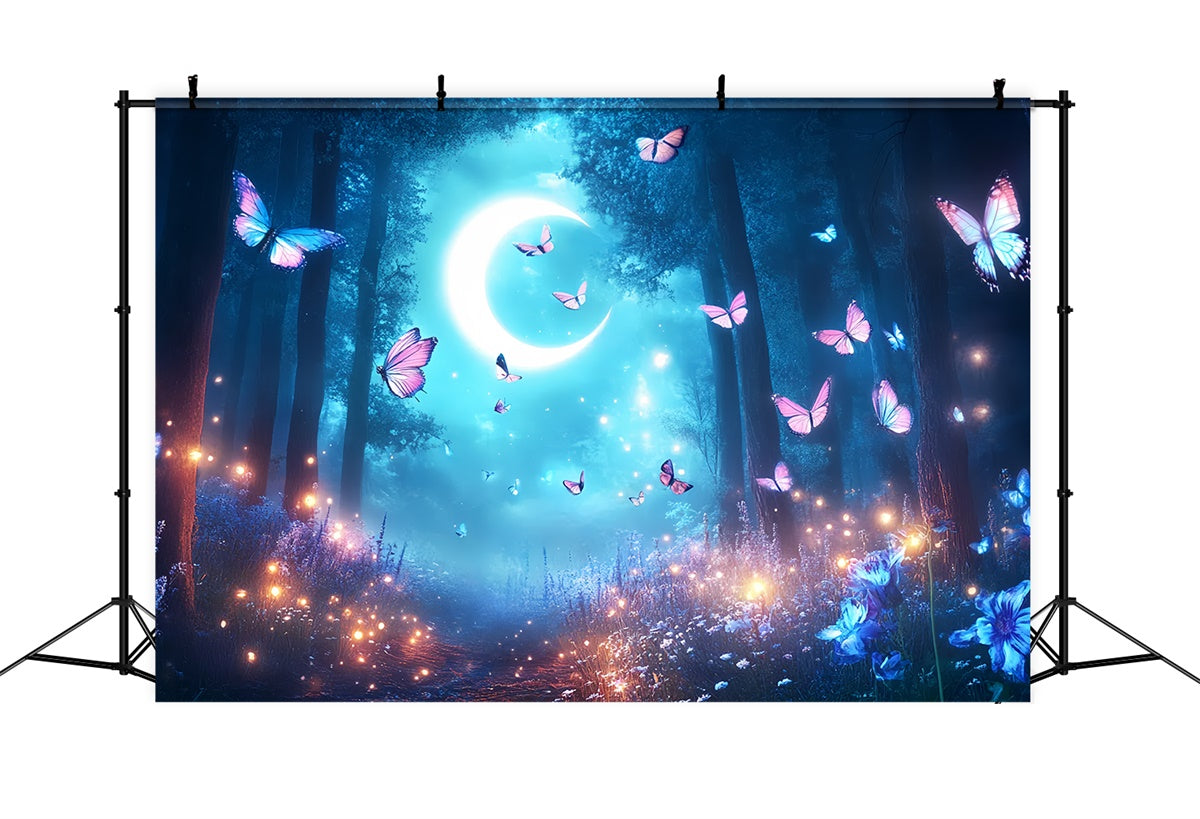 Schmetterling Backdrops Mondsichel Wald Sommer Backdrop CSH5-89
