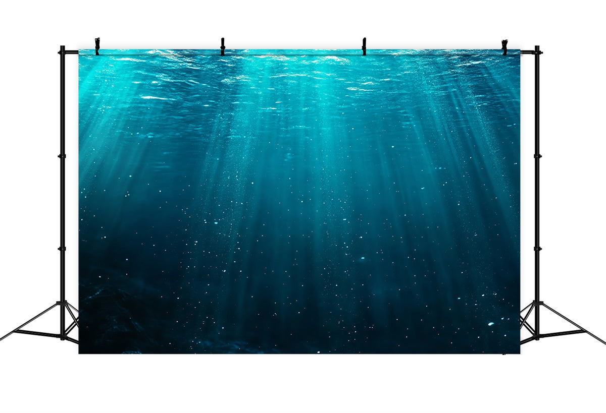 Unterwasser-Fotokulisse Sonnenstrahl Unterwasser-Traum Sommer-Hintergrund CSH5-94